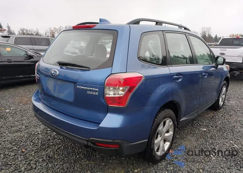 2016 Subaru Forester 2.5I z USA, uszkodzony, nr VIN JF2SJABC9GH488543